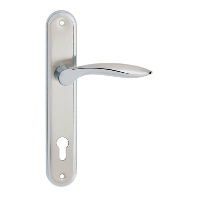 BLANKA chróm satén kľučka dlhý štít BLANKA chróm satén kľučka dlhý štít