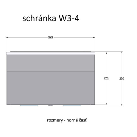 W3 - 4 poštová schránka RAL9006