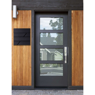 NIKA poštová schránka čierna