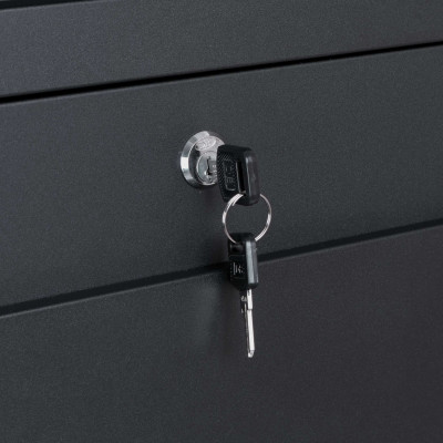 VIKI poštová schránka čierna