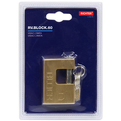 RV.BLOCK.60 visiaci zámok RV.BLOCK.60 visiaci zámok