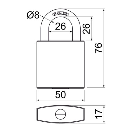 RV.MARINA.50 visiaci zámok