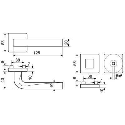 RK.C2.ROMA.WC.NIMAT kilincs RK.C2.ROMA.WC.NIMAT kilincs
