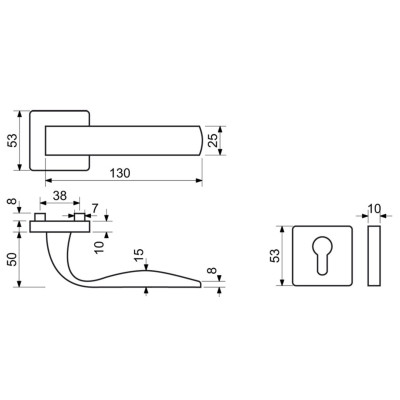 RK.C1.VENEZIA.PZ.NIMAT kilincs