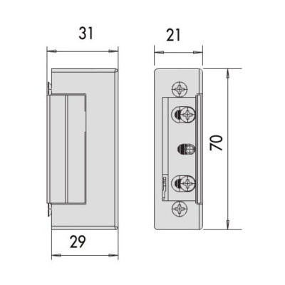 CISA 15100-00-0 elektromos zár CISA 15100-00-0 elektromos zár