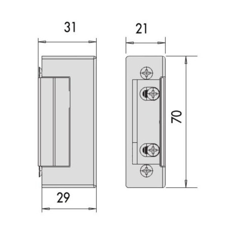 CISA 15110-00-0 elektromos zár