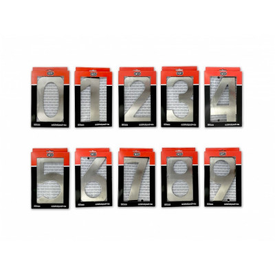 Číslica "0" fasádna 150mm NEREZ S Číslica "0" fasádna 150mm NEREZ S