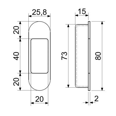 RK.MUS.SALO.CEMAT tolóajtó fogantyú RK.MUS.SALO.CEMAT tolóajtó fogantyú