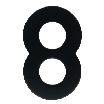 RN.95L.8.CE számjegy "8" 95mm fekete RN.95L.8.CE számjegy "8" 95mm fekete