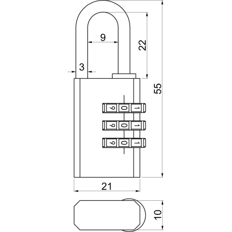 RV.1203.20 réz lakat