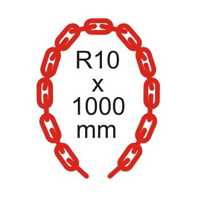 Bezpečnostná reťaz Ø 10mm x 1000mm