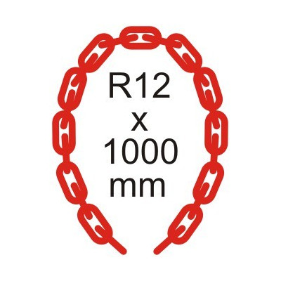 Bezpečnostná reťaz Ø 12mm x 1000mm