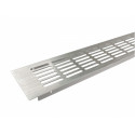 Szellőzőrács 100/400 Rozsdamentes hatású