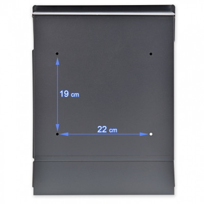 D3651 postaláda antracit D3651 postaláda antracit