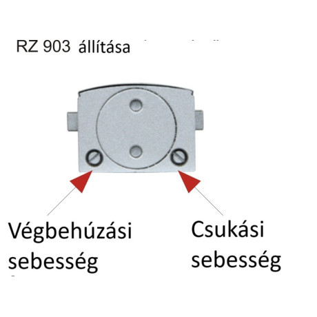 RZ.903.B ajtócsukó Richter Czech