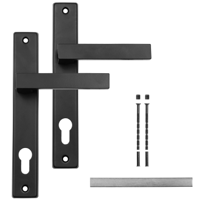 K05 kapu kilincs fekete