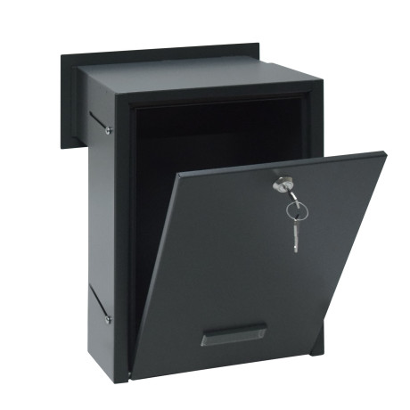 S20 beépíthető postaláda antracit