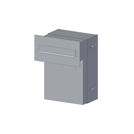 S20 beépíthető postaláda antracit